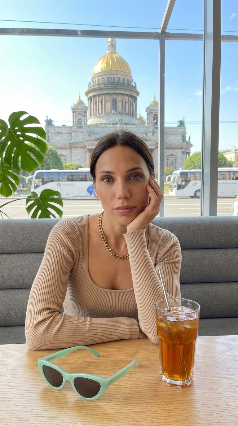 В кафе у Исаакиевского собора