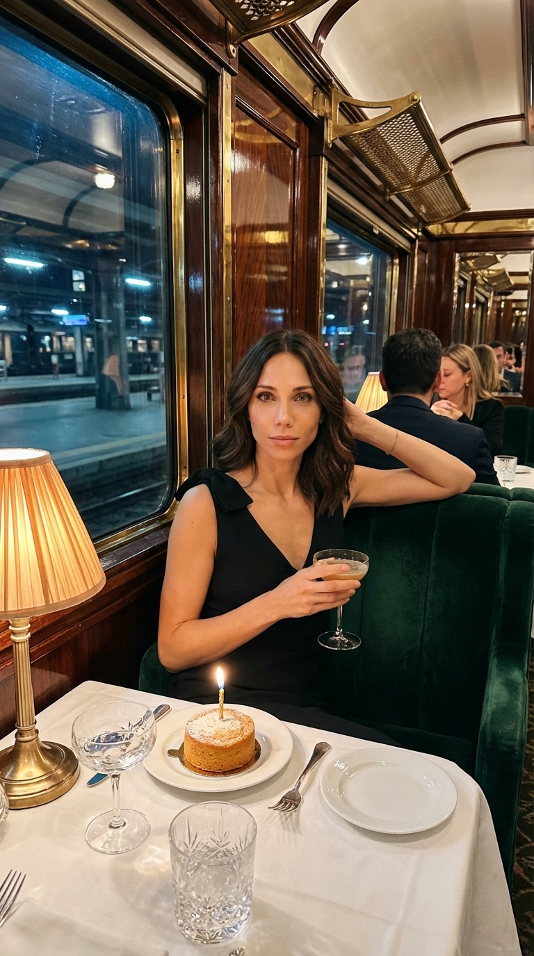 Вечер в поезде