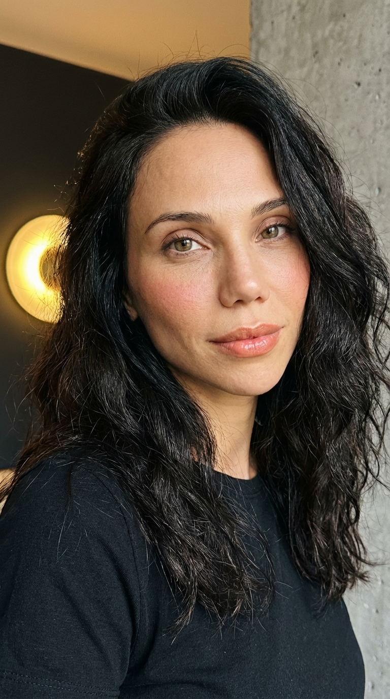 Селфи с теплым светом