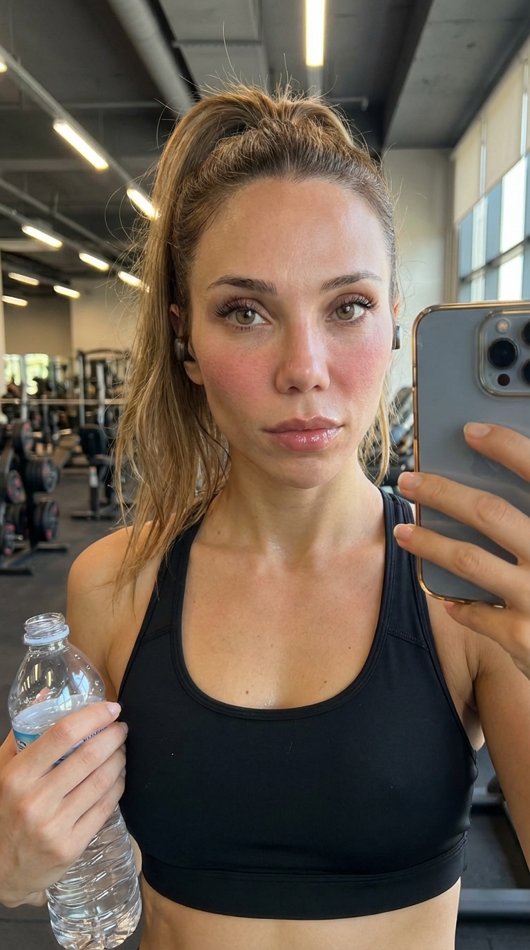 Селфи после тренировки