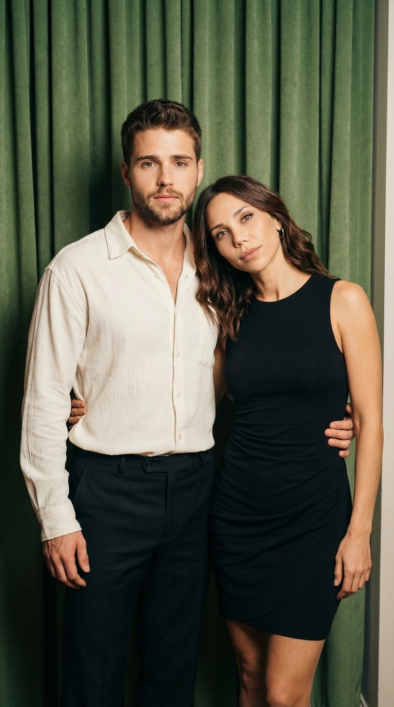 Портрет у штор