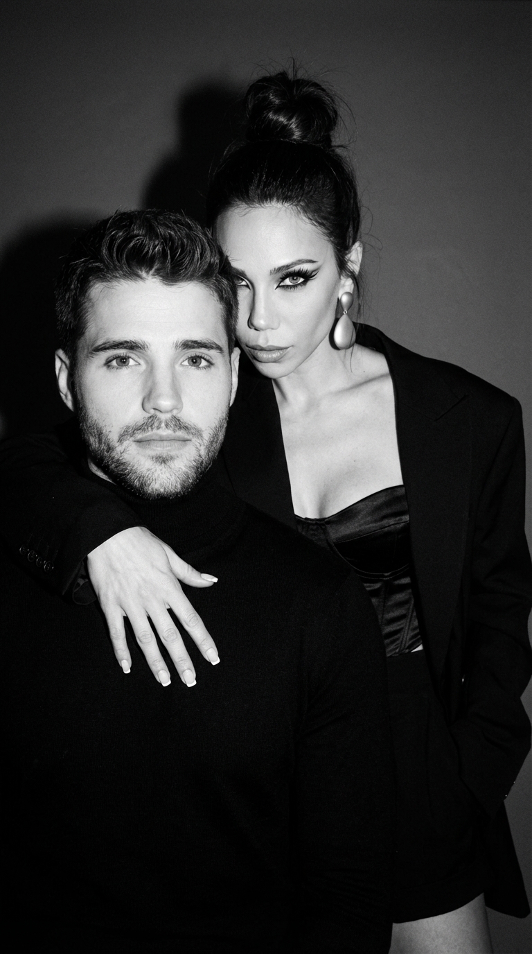 Пара в черном