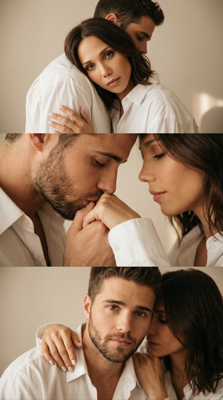 Триптих нежности пары