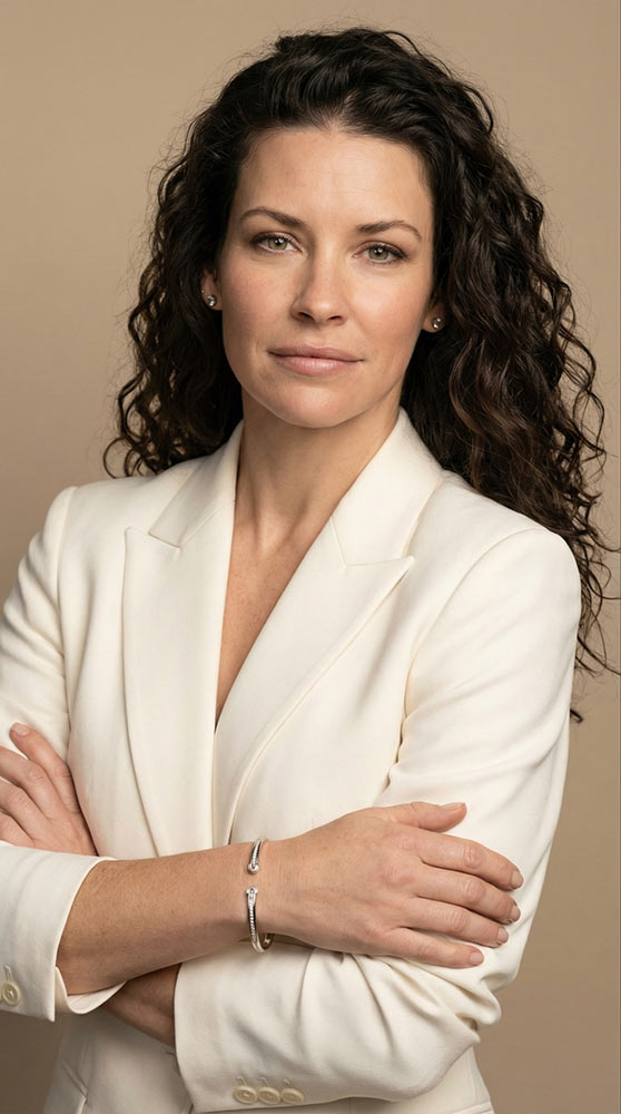 Бежевый портрет