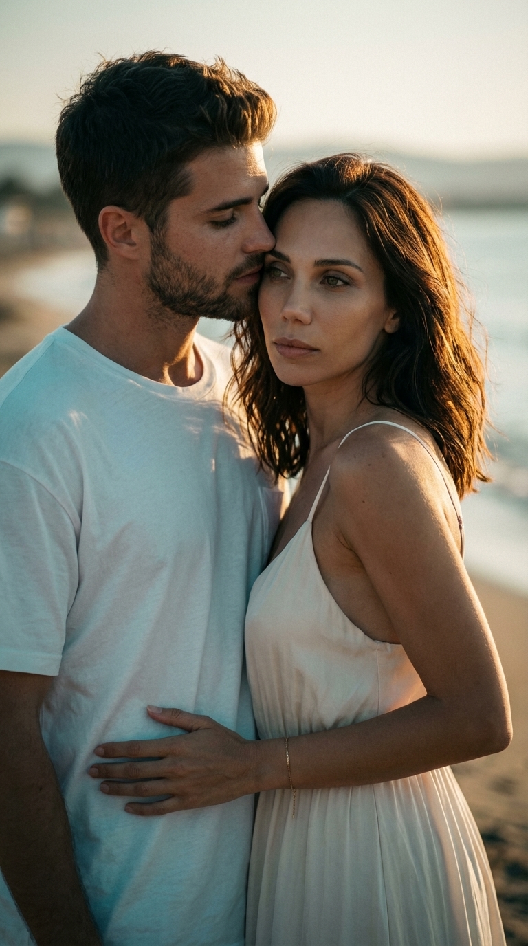 Романтичный портрет у моря