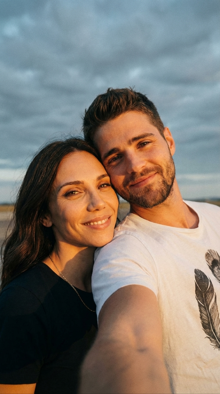 Селфи на закате