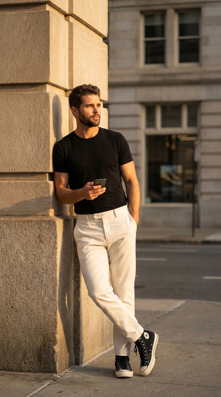 Золотой час у стены