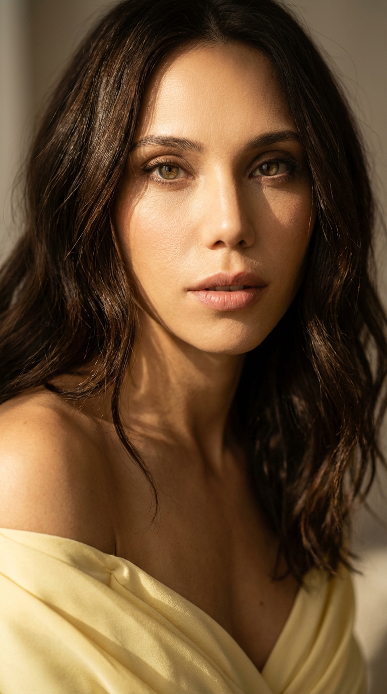 Портрет в желтом платье