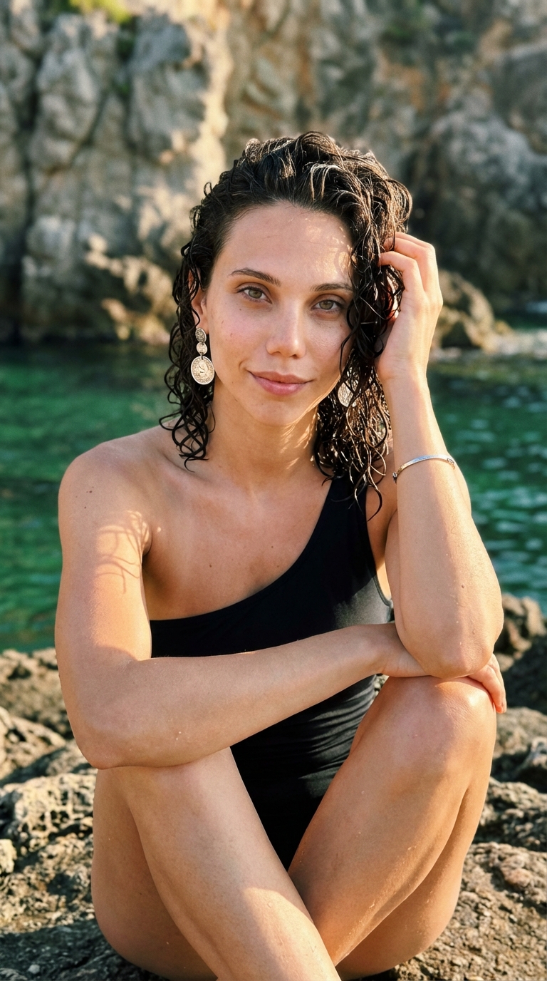 У скалистого берега