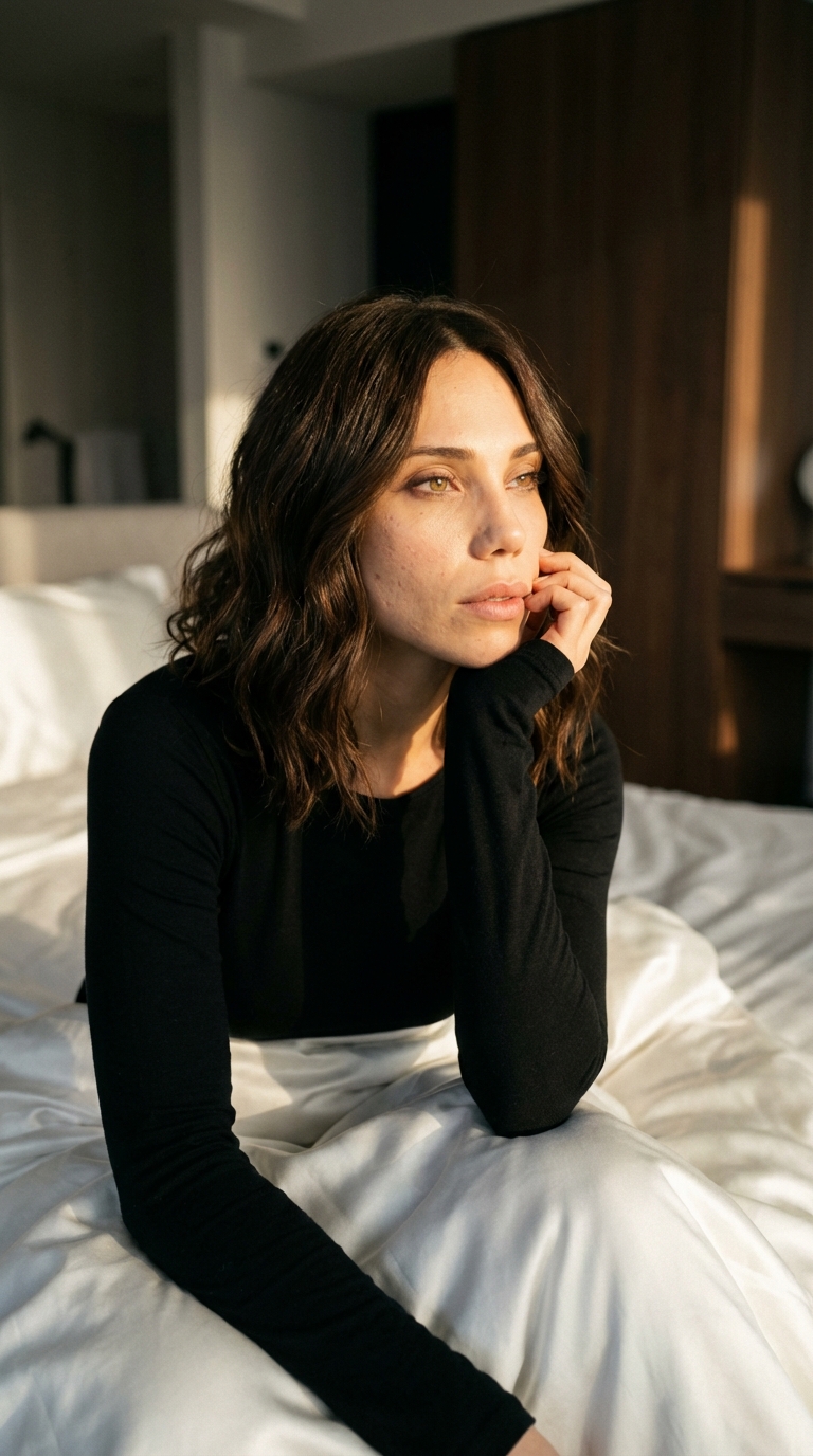 Утро в спальне