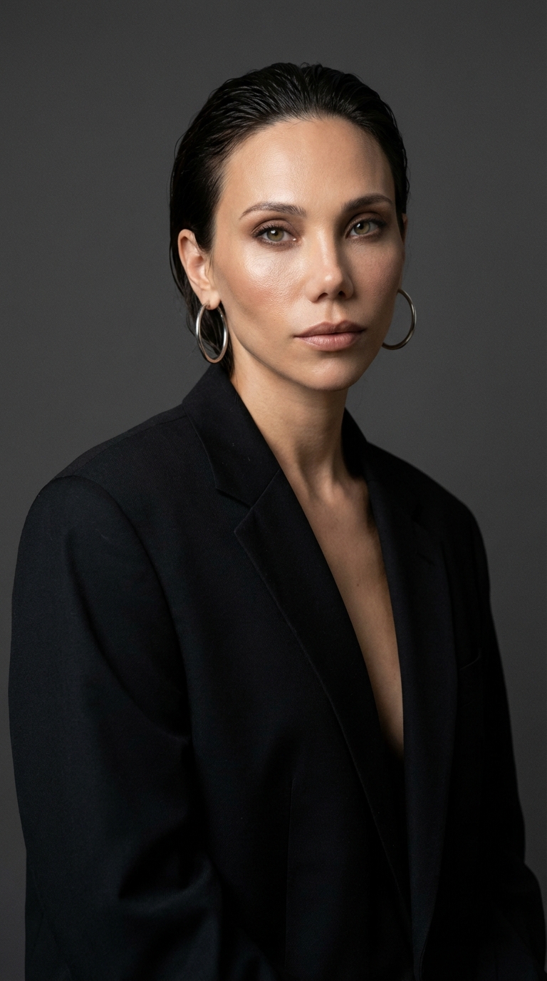 В черном пиджаке