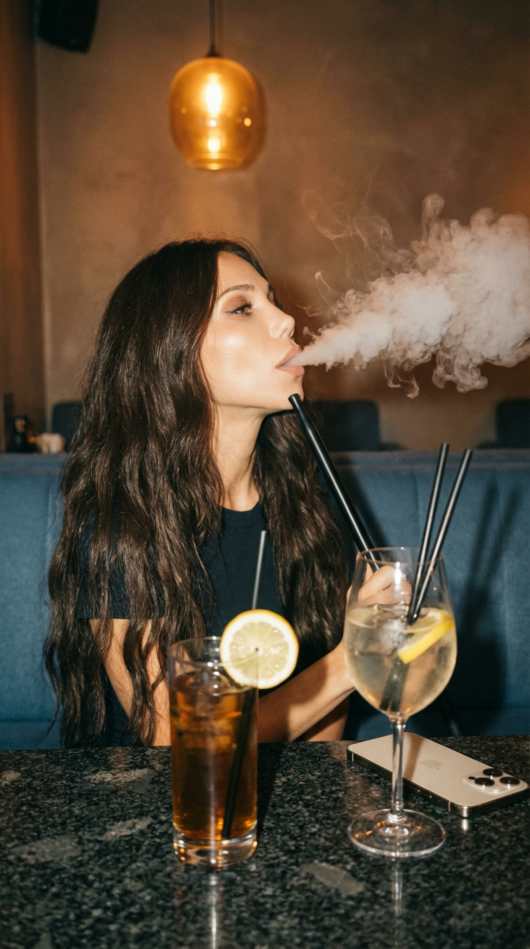 Моменты с кальяном