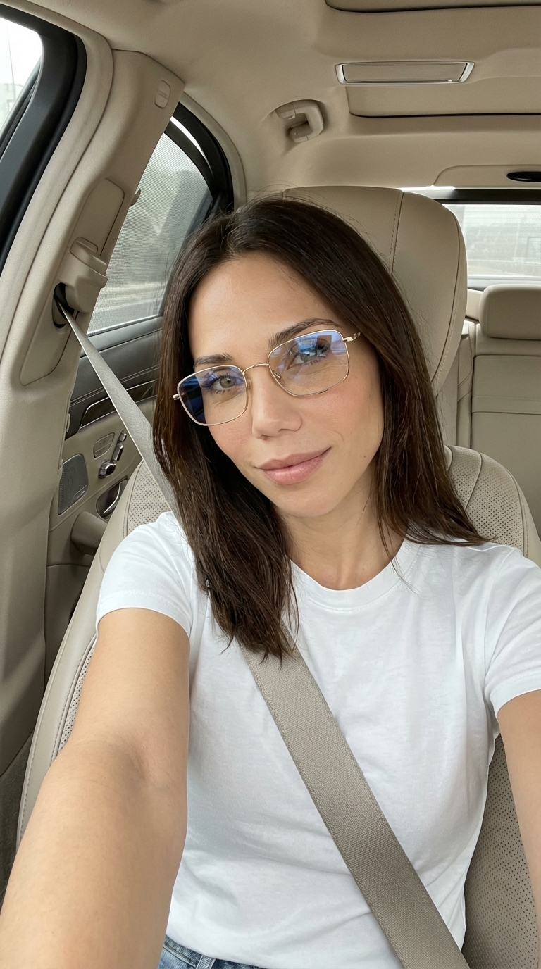 Селфи в автомобиле